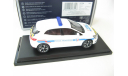 Renault Megane Police Municipale 2016 white with yellow-blue strip, масштабная модель, scale43, Norev