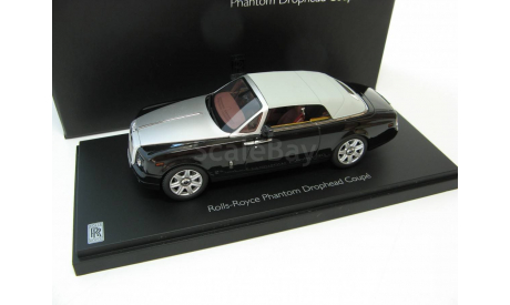Rolls Royce Phantom Drophead Coupe 2012 black SALE!, масштабная модель, 1:43, 1/43, Kyosho, Rolls-Royce