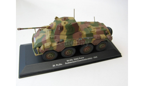 Sd.Kfz.234/2 ’Puma’ 20.Pz. Division Sudetenland Чехословакия 1945 SALE!, масштабная модель, 1:43, 1/43, Altaya