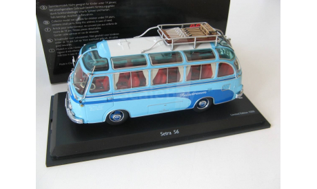 Setra S6 Bus Travel Dreams blue, масштабная модель, 1:43, 1/43, SCHUCO