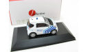 Toyota IQ Police Belgium white/blue 2012 г., масштабная модель, scale43, J-Collection