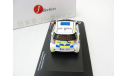 Toyota IQ Police Sweden white/yellow/blue 2011 г. SALE!, масштабная модель, 1:43, 1/43, J-Collection