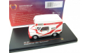 Trabant 601 Caravan 1980 white/red, масштабная модель, 1:43, 1/43, IST Models