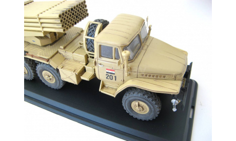 УрАЛ-375Д БМ РСЗО ’Град’ 1963 г. Сирийская Армия, масштабная модель, scale43, Start Scale Models (SSM)