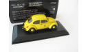 VW 1200 German Federal Post 1977 yellow, масштабная модель, 1:43, 1/43, Minichamps, Volkswagen