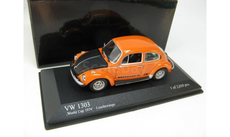 VW 1303 World Cup 1974 orange/black, масштабная модель, 1:43, 1/43, Minichamps, Volkswagen