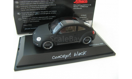 VW Beetle Coupe Concept Black, масштабная модель, scale43, SCHUCO, Volkswagen