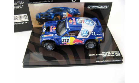 VW Race Touareg #313 Dakar Kankkunen / Repo 2005, масштабная модель, Minichamps, Volkswagen, scale43