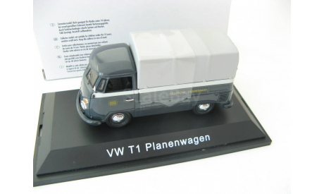 VW T1 бортовой ’DB’. Редкий Шуко!, масштабная модель, SCHUCO, Volkswagen, scale43