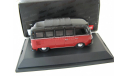 VW T1 Bus Samba black/dark red. Редкий Шуко!, масштабная модель, Schuco, Volkswagen, scale43