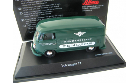 VW T1 ’Zündapp Kundendienst’. Редкий Шуко!, масштабная модель, scale43, Schuco, Volkswagen