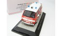 VW T3-b bus ’Feuerwehr’, red-white SALE!, масштабная модель, 1:43, 1/43, Premium Classixxs, Volkswagen