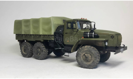 УРАЛ 4320, сборная модель автомобиля, Звезда, scale35