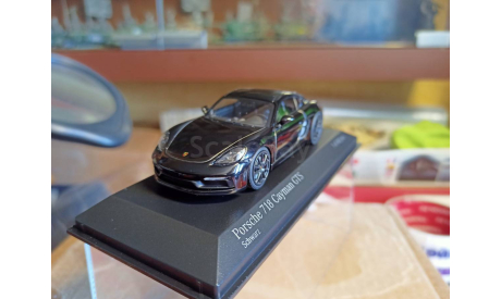 Porsche 718 Cayman GTS (982) 2020 1:43, масштабная модель, Minichamps, scale43