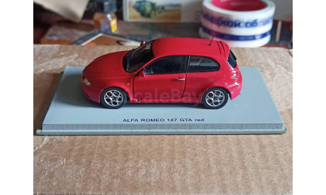 Alfa Romeo 147 GTA 1:43, масштабная модель, Spark, scale43