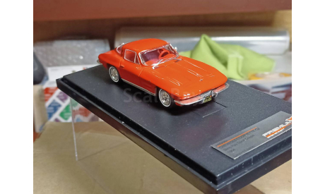 Chevrolet Corvette C2 Sting Ray Sport Coupe 1964 1:43, масштабная модель, Premium X, scale43