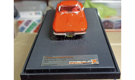 Chevrolet Corvette C2 Sting Ray Sport Coupe 1964 1:43, масштабная модель, Premium X, scale43