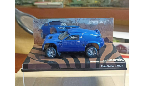 Volkswagen Race Touareg 2003 1:43, масштабная модель, Minichamps, scale43