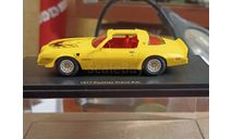 Pontiac Firebird Trans Am 1977, масштабная модель, ERTL (Auto World), 1:43, 1/43