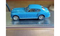 Ferrari 195 Inter Ghia Coupe 1950 1:43, масштабная модель, Kess Model, scale43