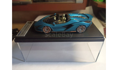 Lamborghini Sian Roadster 1:43, масштабная модель, Looksmart, scale43