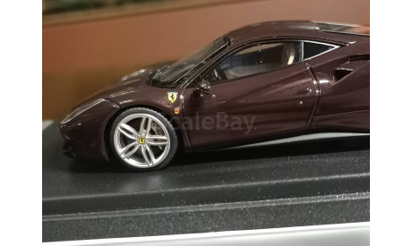 Ferrari 488 GTB Geneva Motorshow 1:43, масштабная модель, Looksmart, scale43