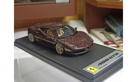 Ferrari 488 GTB Geneva Motorshow 1:43, масштабная модель, Looksmart, scale43