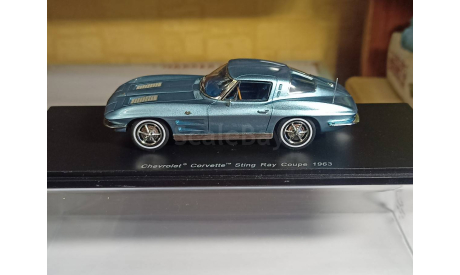 Chevrolet Corvette C2 Sting Ray Coupe 1:43, масштабная модель, Spark, scale43