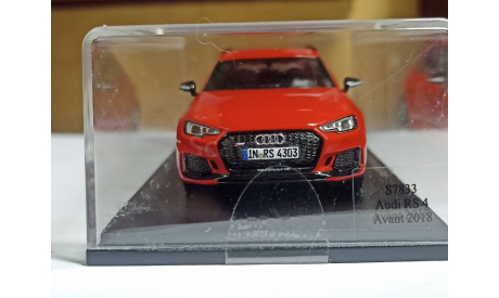Audi RS4 1:43, масштабная модель, Spark, scale43