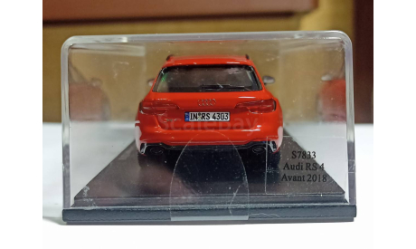 Audi RS4 1:43, масштабная модель, Spark, scale43