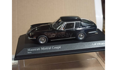 Maserati Mistral Coupe 1:43, масштабная модель, Minichamps, scale43