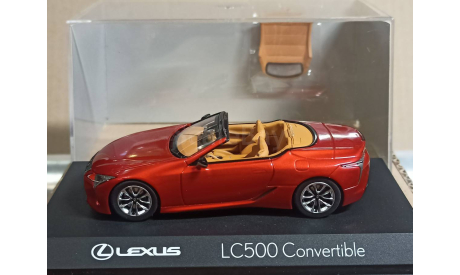 Lexus LC500 Convertible 1:43, масштабная модель, Kyosho, scale43