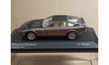 Maserati Khamsin 1:43, масштабная модель, Minichamps, scale43