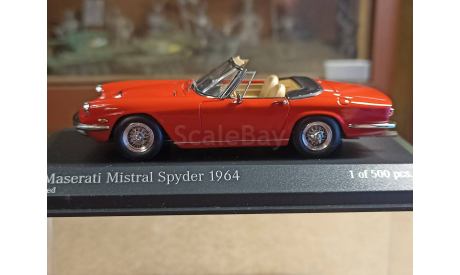 Maserati Mistral Spider 1964 1:43, масштабная модель, Minichamps, scale43