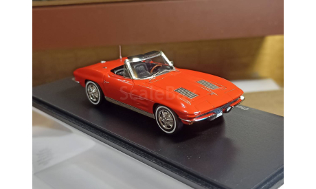 Chevrolet Corvette C2 Sting Ray Convertible 1963 1:43, масштабная модель, Spark, scale43