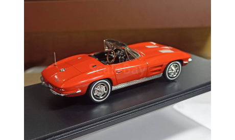 Chevrolet Corvette C2 Sting Ray Convertible 1963 1:43, масштабная модель, Spark, scale43