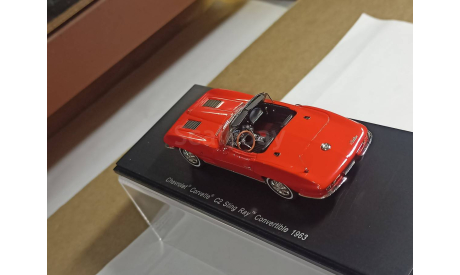 Chevrolet Corvette C2 Sting Ray Convertible 1963 1:43, масштабная модель, Spark, scale43