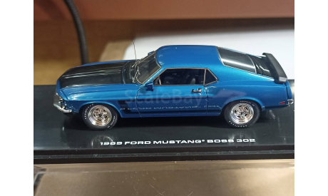 Ford Mustang Boss 302 1969 1:43, масштабная модель, Highway 61, scale43