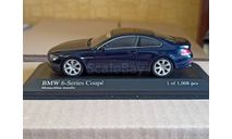 BMW 6 Series Coupe 1:43, масштабная модель, Minichamps, scale43