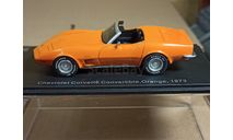 Chevrolet Corvette C3 Convertible 1:43, масштабная модель, Neo Scale Models, scale43