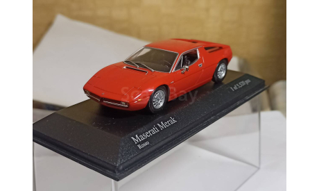 Maserati Merak 1:43, масштабная модель, Minichamps, scale43