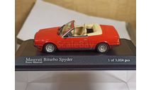 Maserati Biturbo Spider 1:43, масштабная модель, Minichamps, scale43