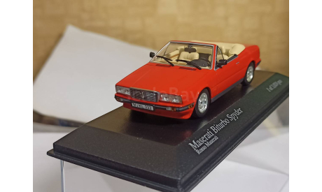 Maserati Biturbo Spider 1:43, масштабная модель, Minichamps, scale43