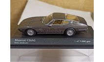 Maserati Ghibli Coupe 1:43, масштабная модель, Minichamps, scale43