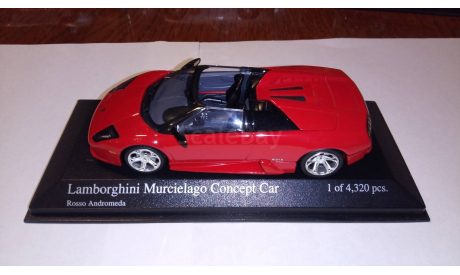 Lamborghini Murcielago Concept Car 1:43, масштабная модель, Minichamps, scale43