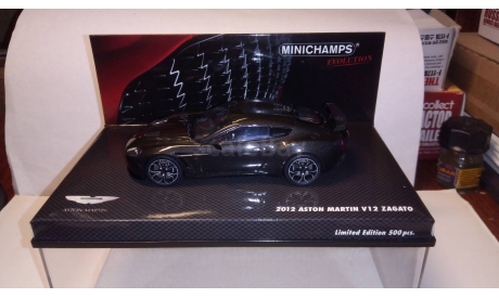 Aston Martin V12 Zagato 2012 1:43, масштабная модель, Minichamps, scale43