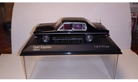 Opel Kapitan 1969 1:43, масштабная модель, Minichamps, scale43