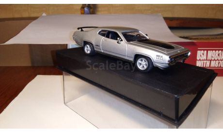 Plymouth GTX 1971 1:43, масштабная модель, Yat Ming, 1/43