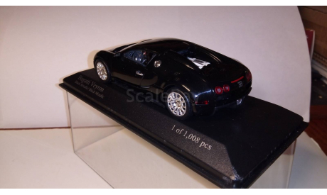 Bugatti Veyron 1:43, масштабная модель, Minichamps, scale43