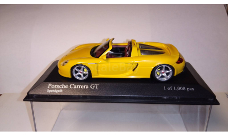 Porsche Carrera GT 1:43, масштабная модель, Minichamps, 1/43